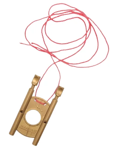 Manok Mankoff na ryabchika plastikovyj dvojnoj (zoloto)4